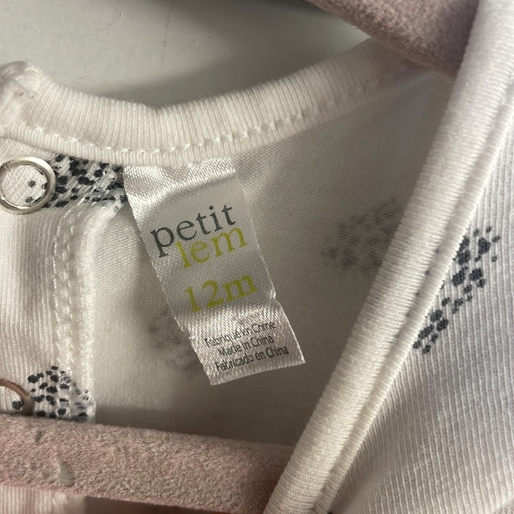 Petit Lem Size 12M Tutu Pants & Matching Shirt Set.EUC-See pics some tulle pulls - Picture 3 of 10